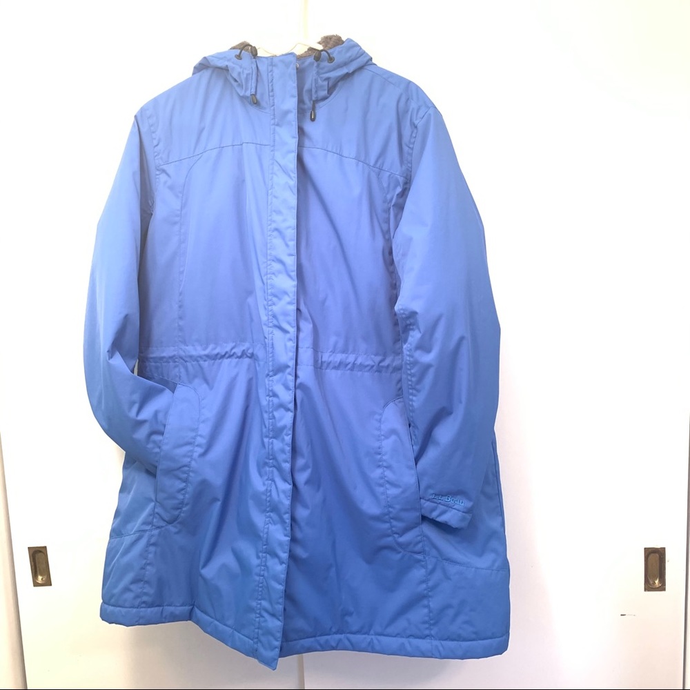 LL Bean Hooded Waterproof Parka Size 2X
